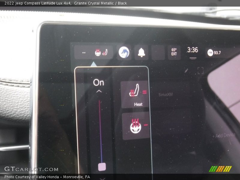 Granite Crystal Metallic / Black 2022 Jeep Compass Latitude Lux 4x4