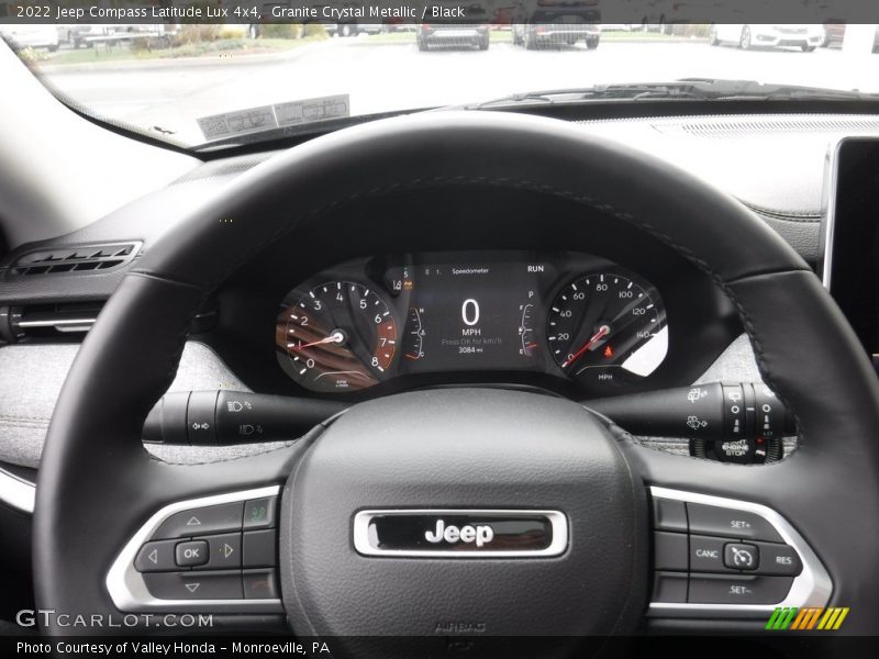 Granite Crystal Metallic / Black 2022 Jeep Compass Latitude Lux 4x4