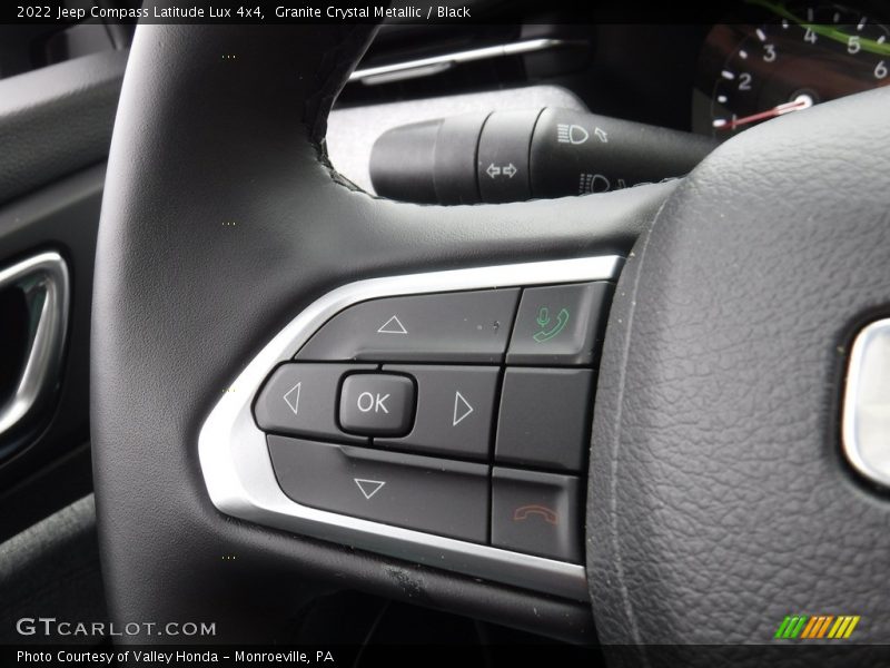 Granite Crystal Metallic / Black 2022 Jeep Compass Latitude Lux 4x4