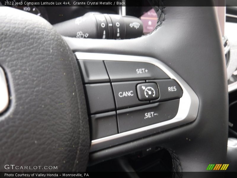 Granite Crystal Metallic / Black 2022 Jeep Compass Latitude Lux 4x4