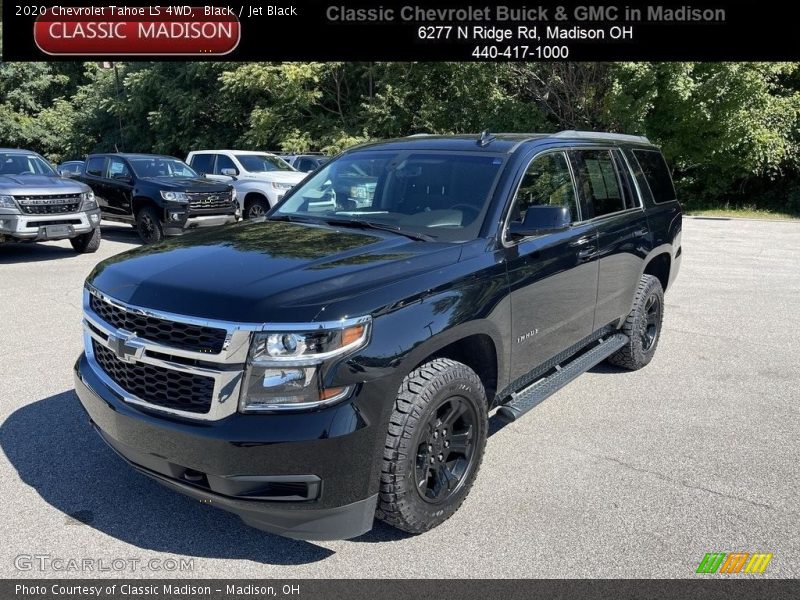 Black / Jet Black 2020 Chevrolet Tahoe LS 4WD