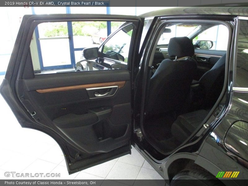 Crystal Black Pearl / Black 2019 Honda CR-V EX AWD