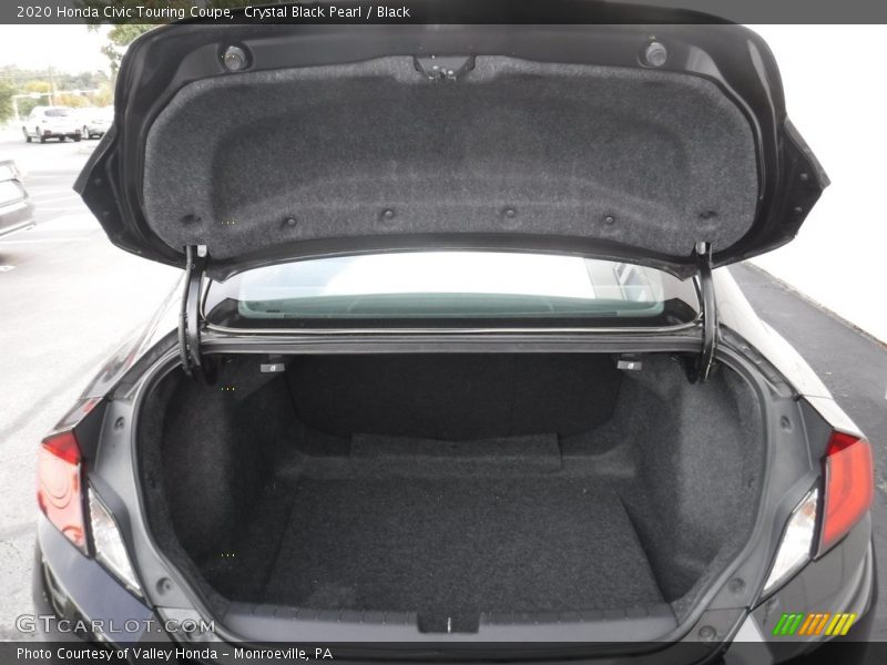 Crystal Black Pearl / Black 2020 Honda Civic Touring Coupe