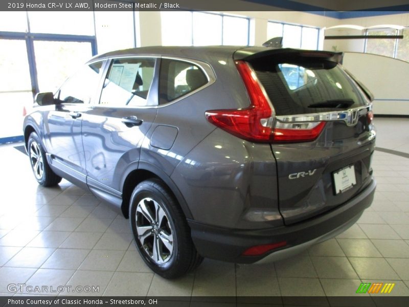 Modern Steel Metallic / Black 2019 Honda CR-V LX AWD
