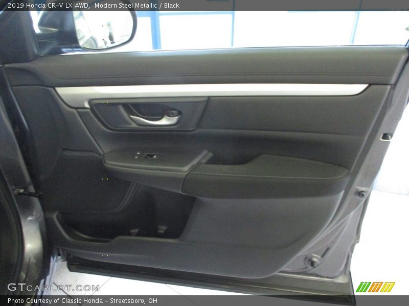 Modern Steel Metallic / Black 2019 Honda CR-V LX AWD