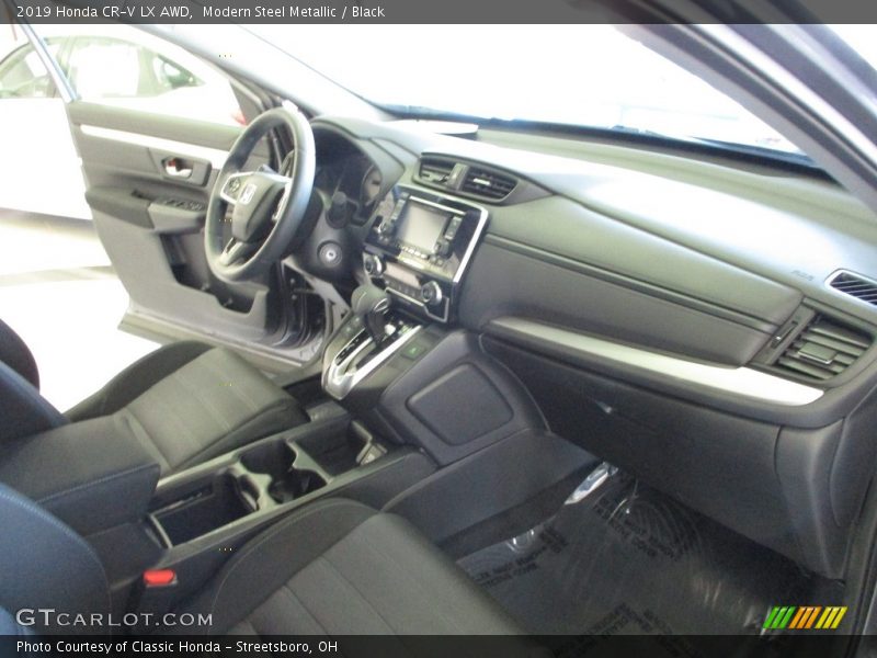 Modern Steel Metallic / Black 2019 Honda CR-V LX AWD