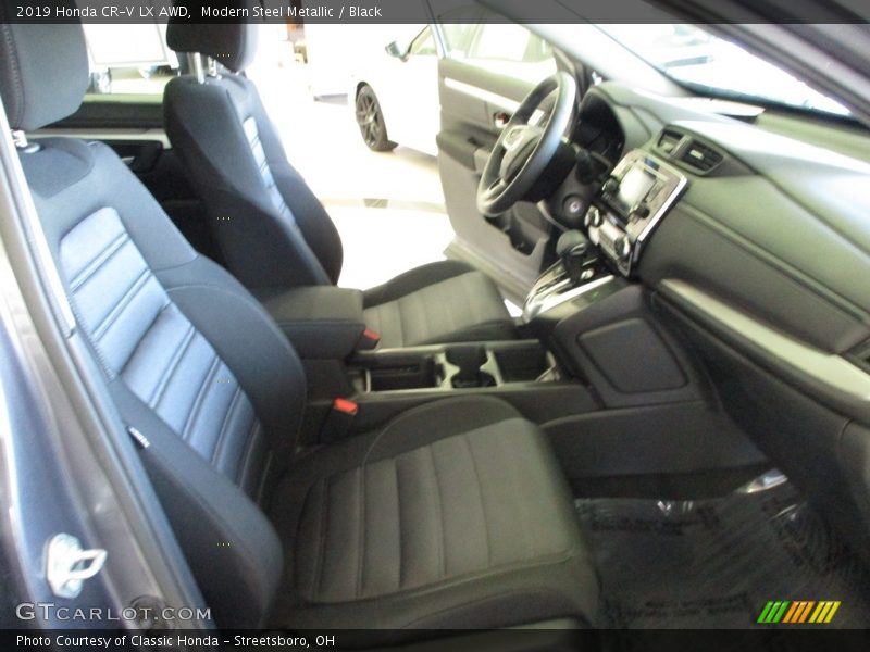 Modern Steel Metallic / Black 2019 Honda CR-V LX AWD