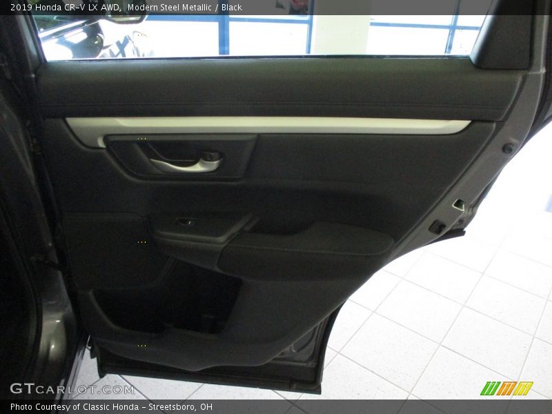 Modern Steel Metallic / Black 2019 Honda CR-V LX AWD