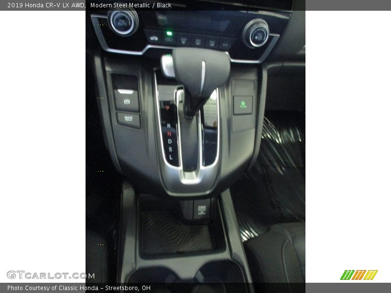 Modern Steel Metallic / Black 2019 Honda CR-V LX AWD