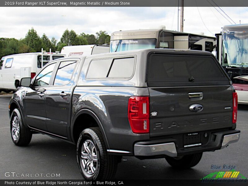 Magnetic Metallic / Medium Stone 2019 Ford Ranger XLT SuperCrew
