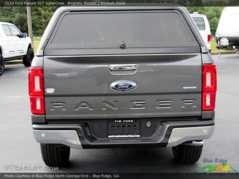 Magnetic Metallic / Medium Stone 2019 Ford Ranger XLT SuperCrew