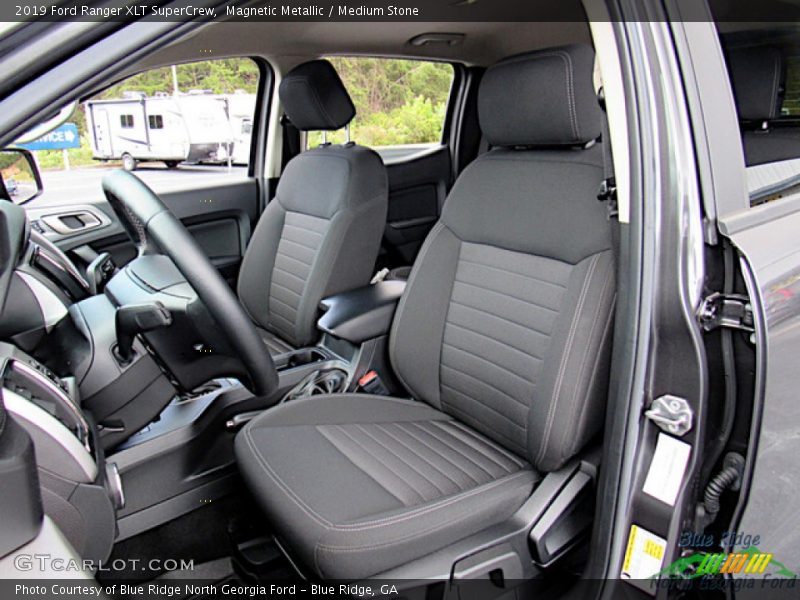 Magnetic Metallic / Medium Stone 2019 Ford Ranger XLT SuperCrew