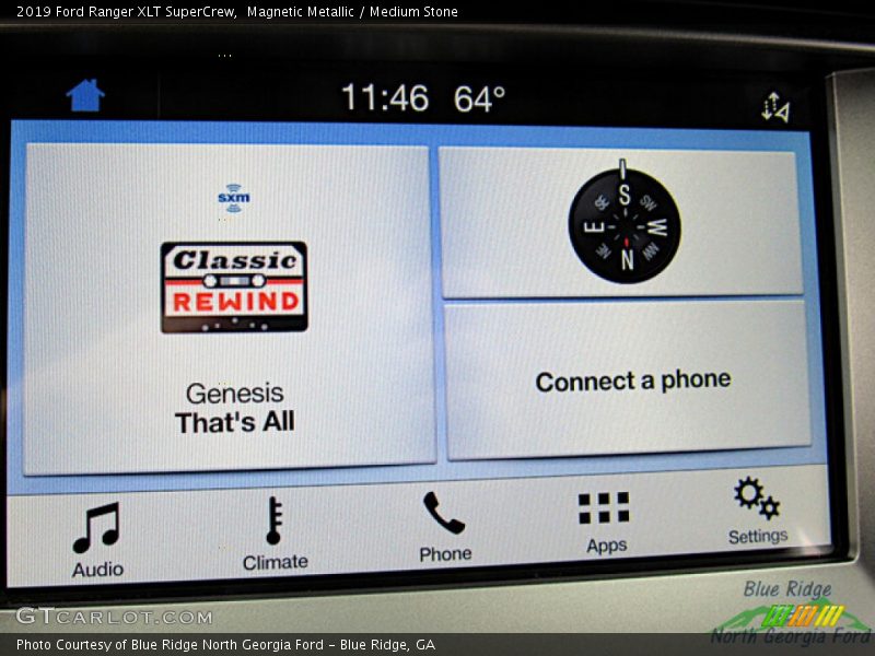 Magnetic Metallic / Medium Stone 2019 Ford Ranger XLT SuperCrew