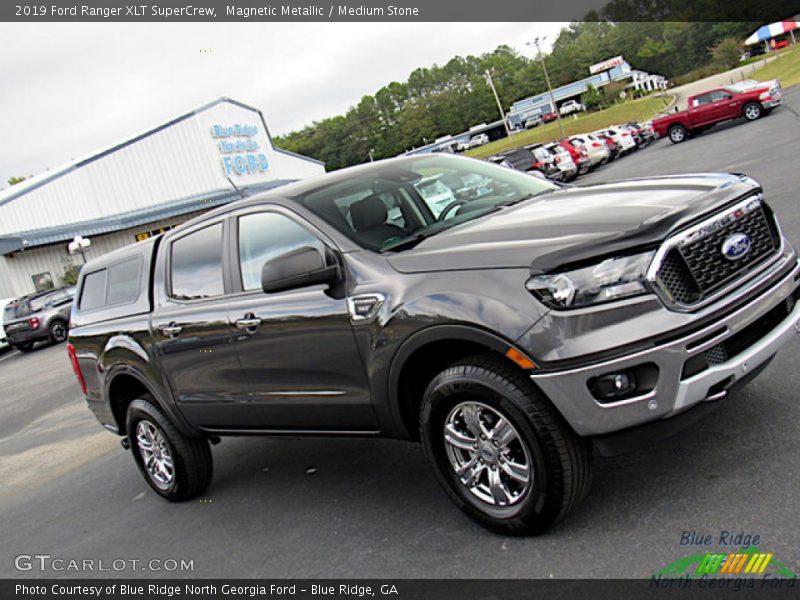 Magnetic Metallic / Medium Stone 2019 Ford Ranger XLT SuperCrew