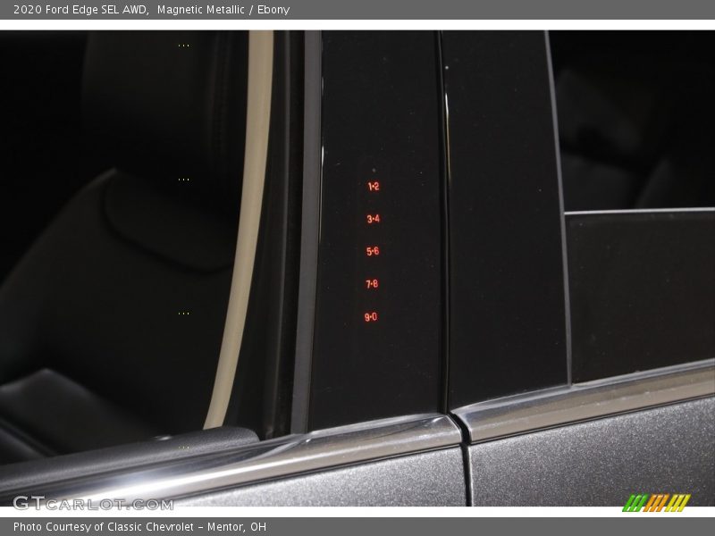 Magnetic Metallic / Ebony 2020 Ford Edge SEL AWD