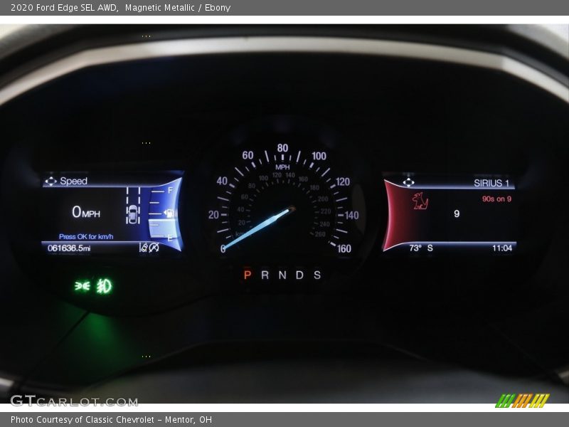 Magnetic Metallic / Ebony 2020 Ford Edge SEL AWD
