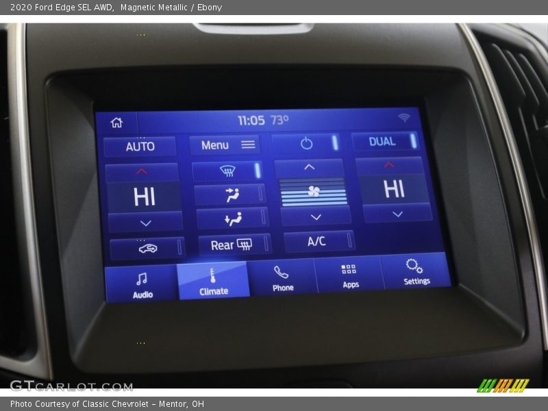 Magnetic Metallic / Ebony 2020 Ford Edge SEL AWD
