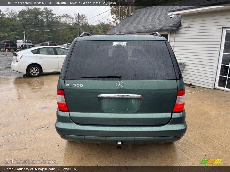 Mystic Green Metallic / Java 2002 Mercedes-Benz ML 500 4Matic