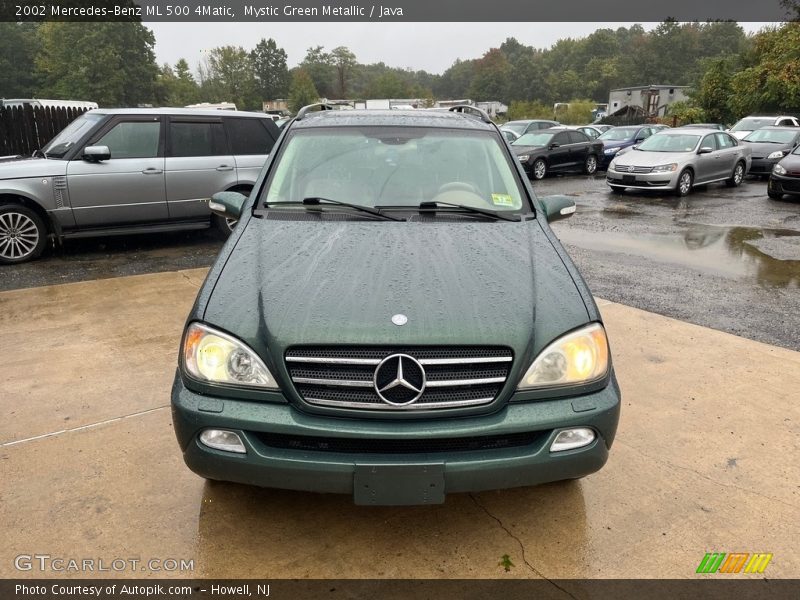 Mystic Green Metallic / Java 2002 Mercedes-Benz ML 500 4Matic