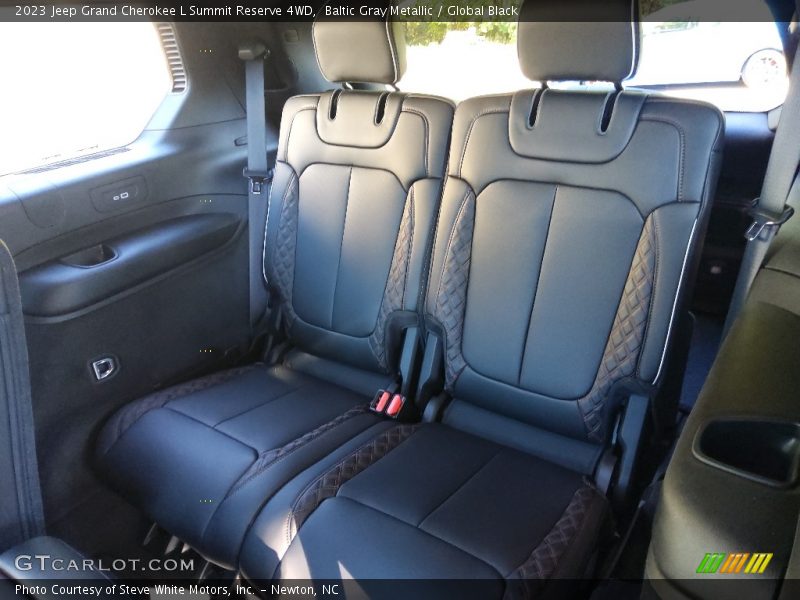 Rear Seat of 2023 Grand Cherokee L Summit Reserve 4WD