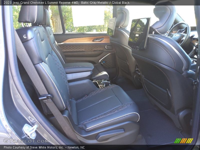 Rear Seat of 2023 Grand Cherokee L Summit Reserve 4WD