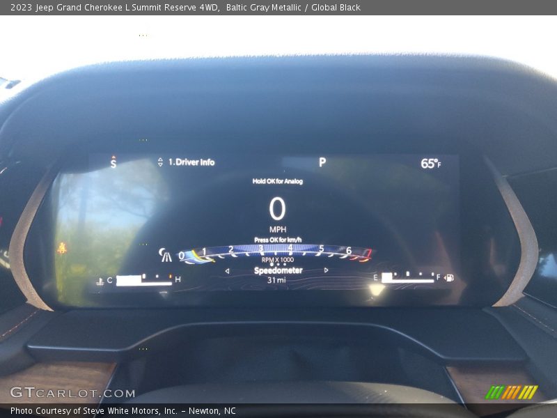 2023 Grand Cherokee L Summit Reserve 4WD L Summit Reserve 4WD Gauges