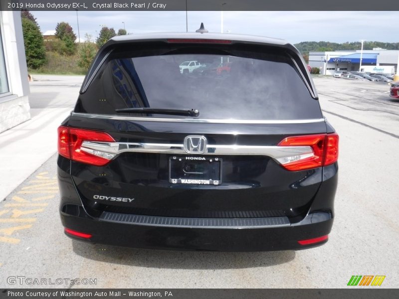 Crystal Black Pearl / Gray 2019 Honda Odyssey EX-L