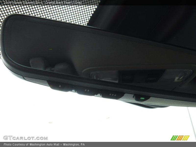 Crystal Black Pearl / Gray 2019 Honda Odyssey EX-L