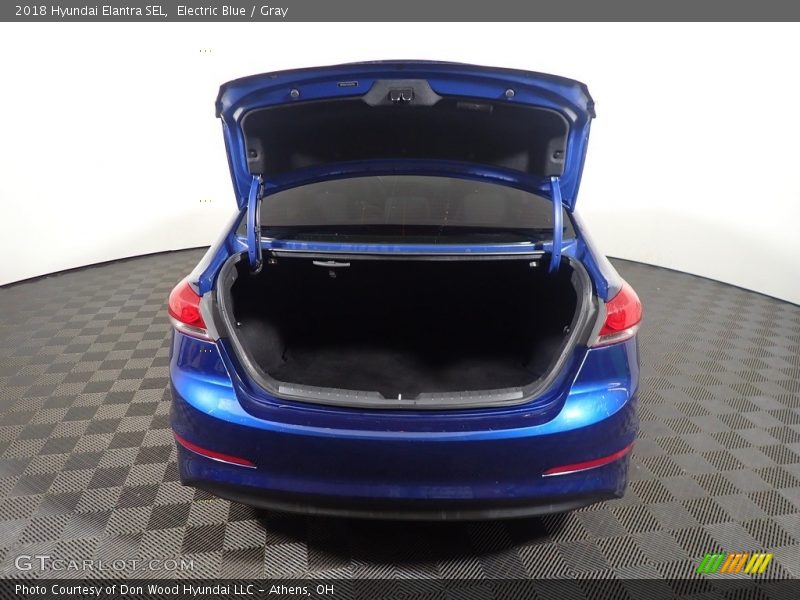 Electric Blue / Gray 2018 Hyundai Elantra SEL