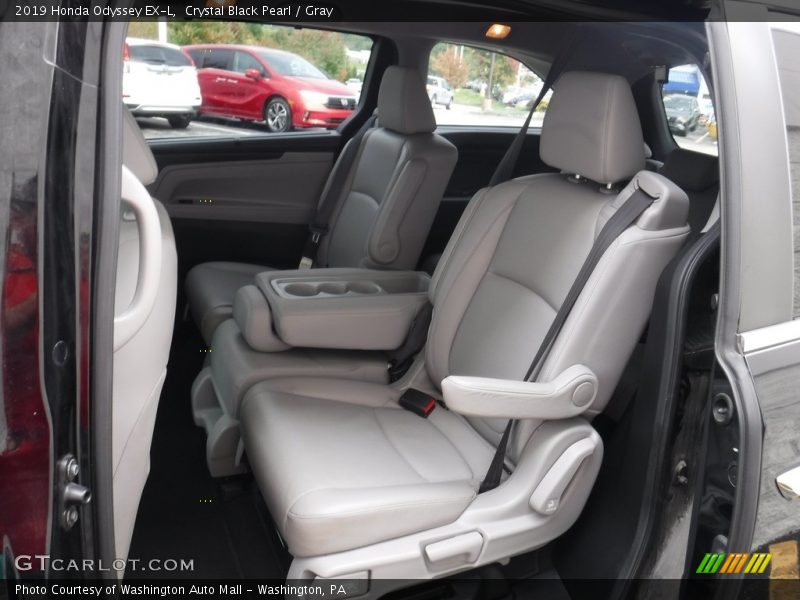 Crystal Black Pearl / Gray 2019 Honda Odyssey EX-L
