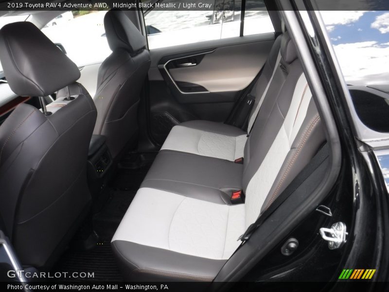 Midnight Black Metallic / Light Gray 2019 Toyota RAV4 Adventure AWD