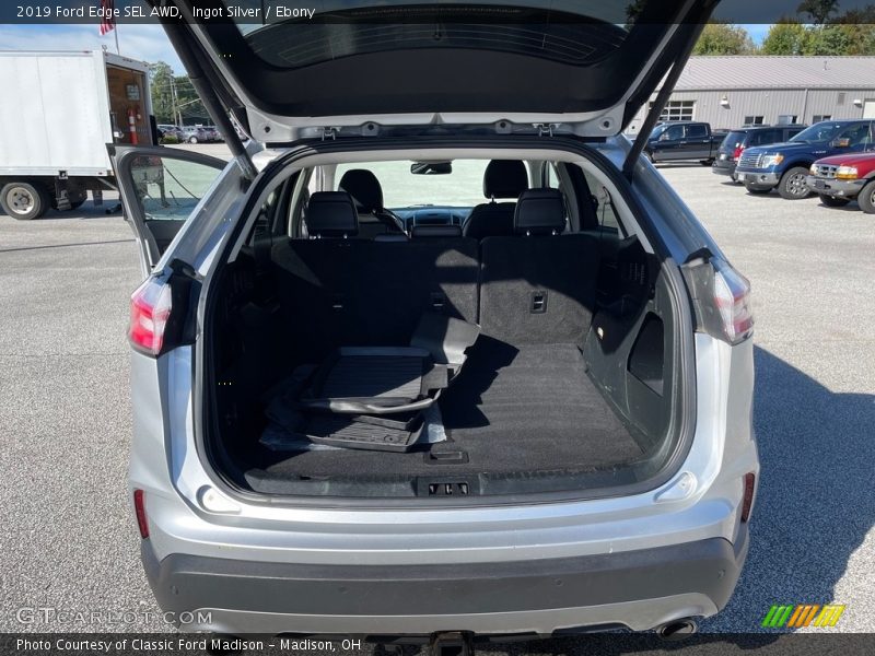 Ingot Silver / Ebony 2019 Ford Edge SEL AWD