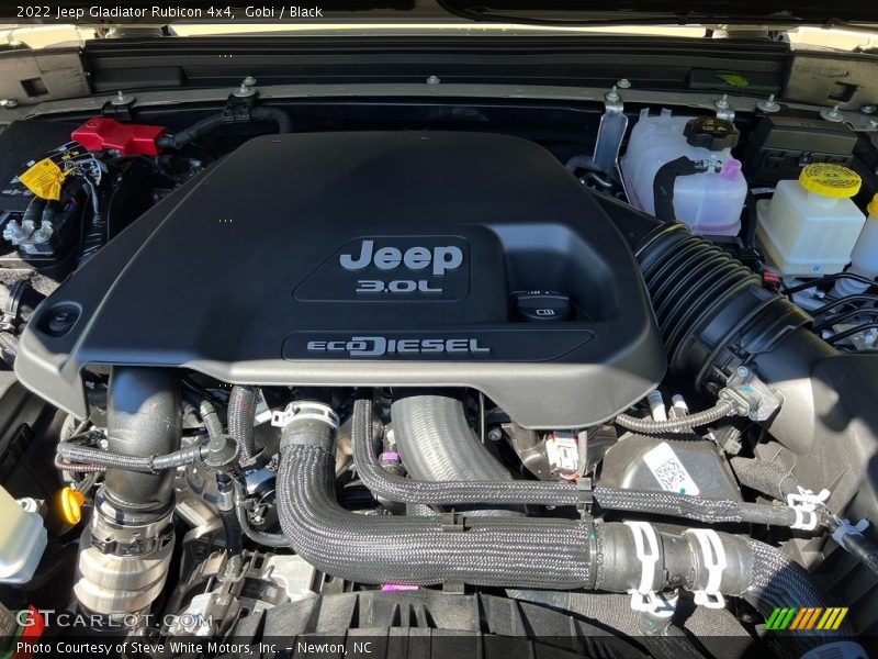  2022 Gladiator Rubicon 4x4 Engine - 3.0 Liter DOHC 24-Valve VVT Turbo-Diesel V6