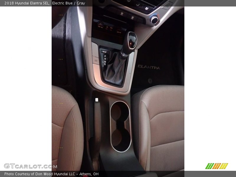 Electric Blue / Gray 2018 Hyundai Elantra SEL