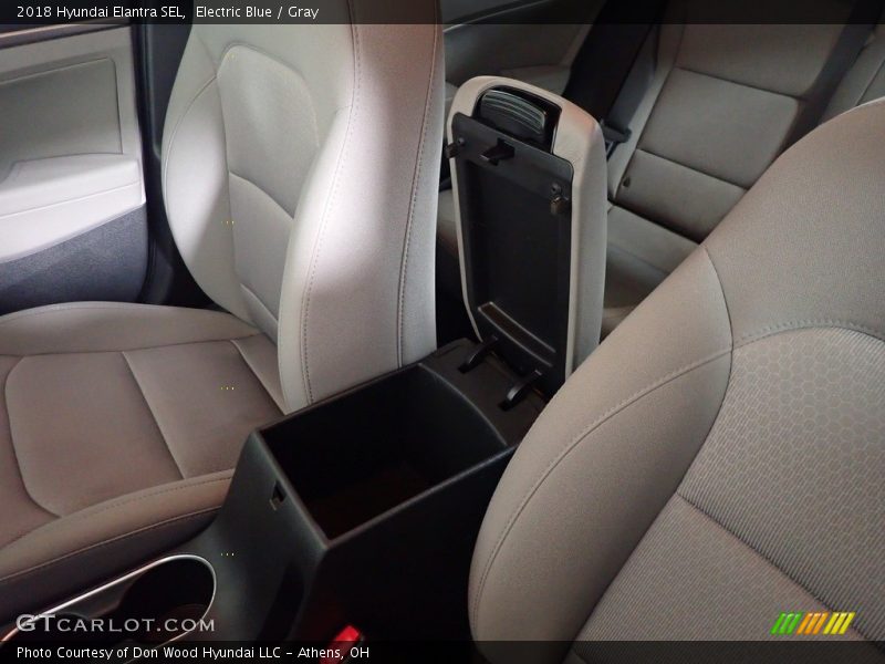 Electric Blue / Gray 2018 Hyundai Elantra SEL