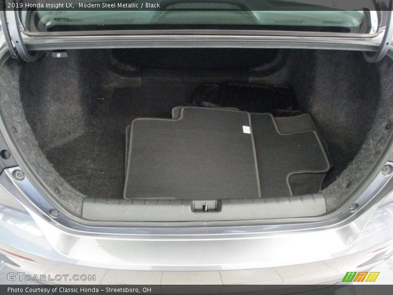 Modern Steel Metallic / Black 2019 Honda Insight LX