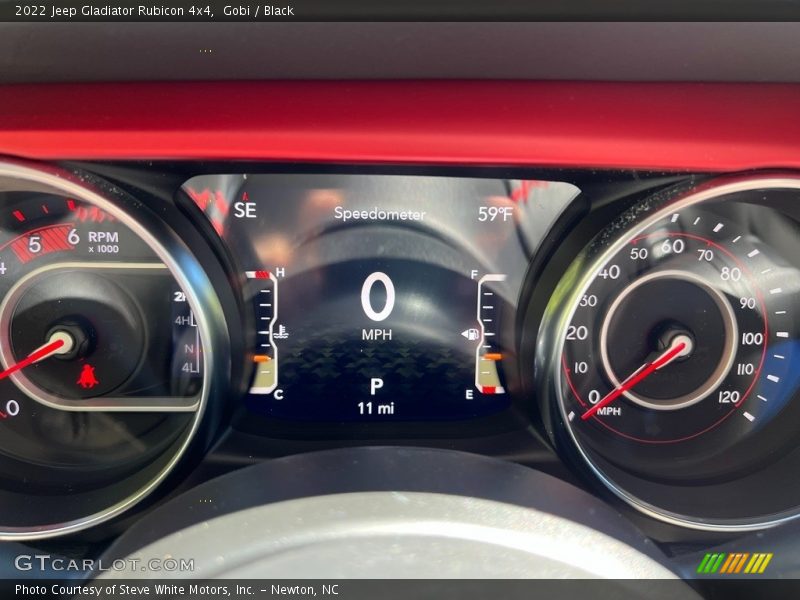  2022 Gladiator Rubicon 4x4 Rubicon 4x4 Gauges