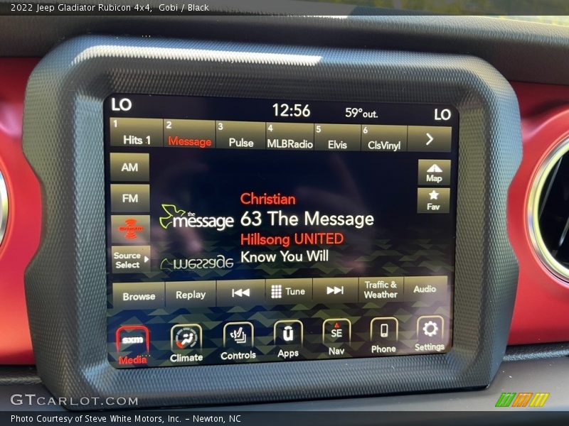 Audio System of 2022 Gladiator Rubicon 4x4
