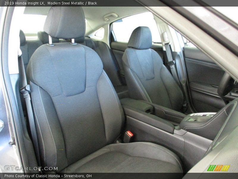 Modern Steel Metallic / Black 2019 Honda Insight LX