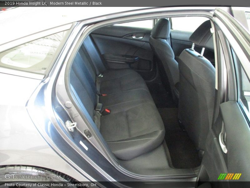 Modern Steel Metallic / Black 2019 Honda Insight LX