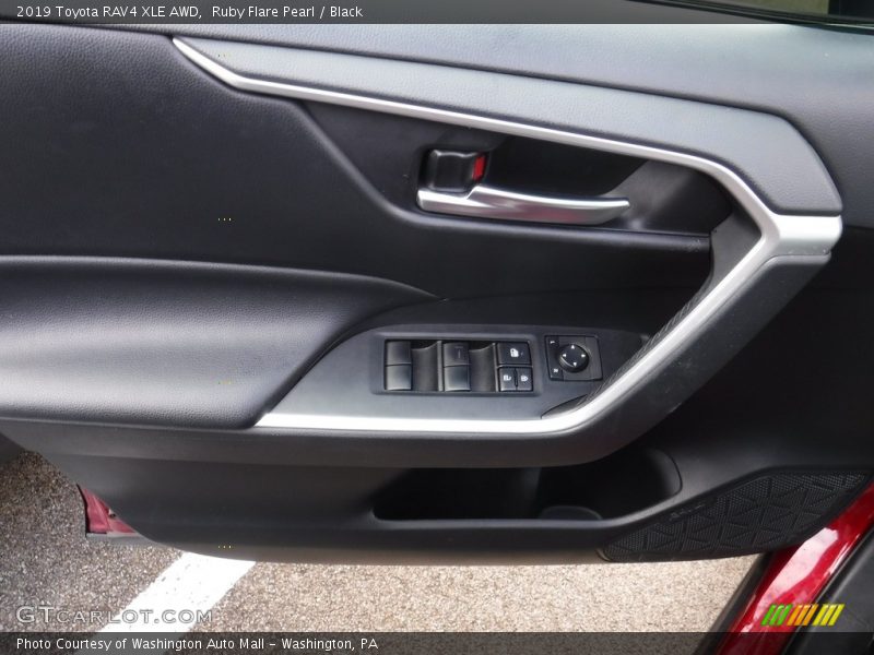Ruby Flare Pearl / Black 2019 Toyota RAV4 XLE AWD