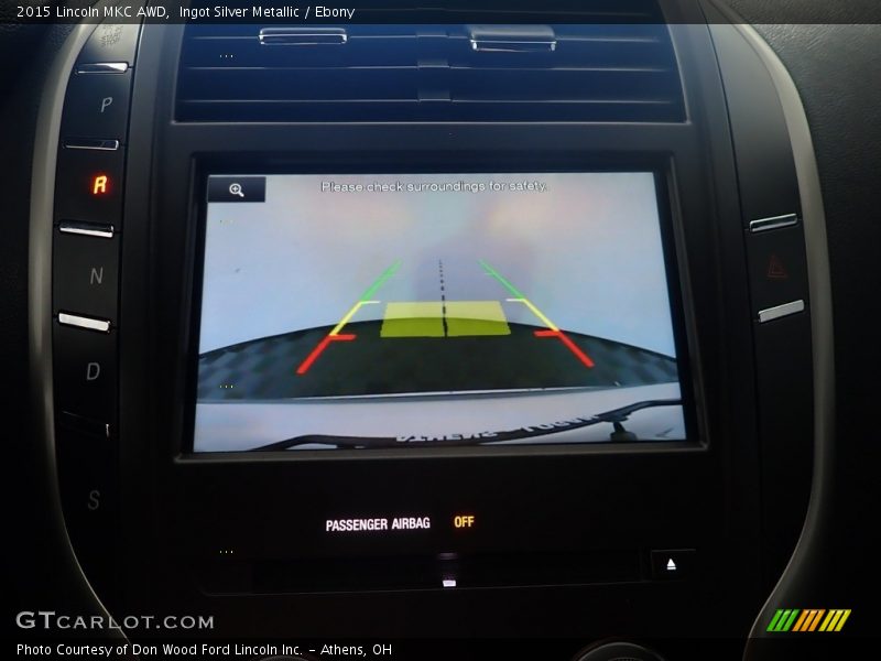 Ingot Silver Metallic / Ebony 2015 Lincoln MKC AWD