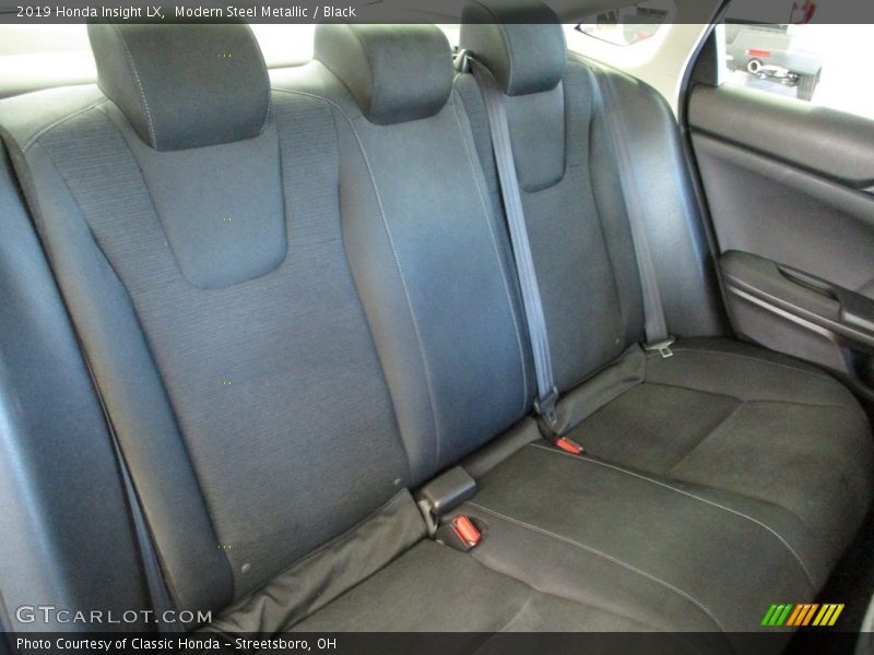 Modern Steel Metallic / Black 2019 Honda Insight LX