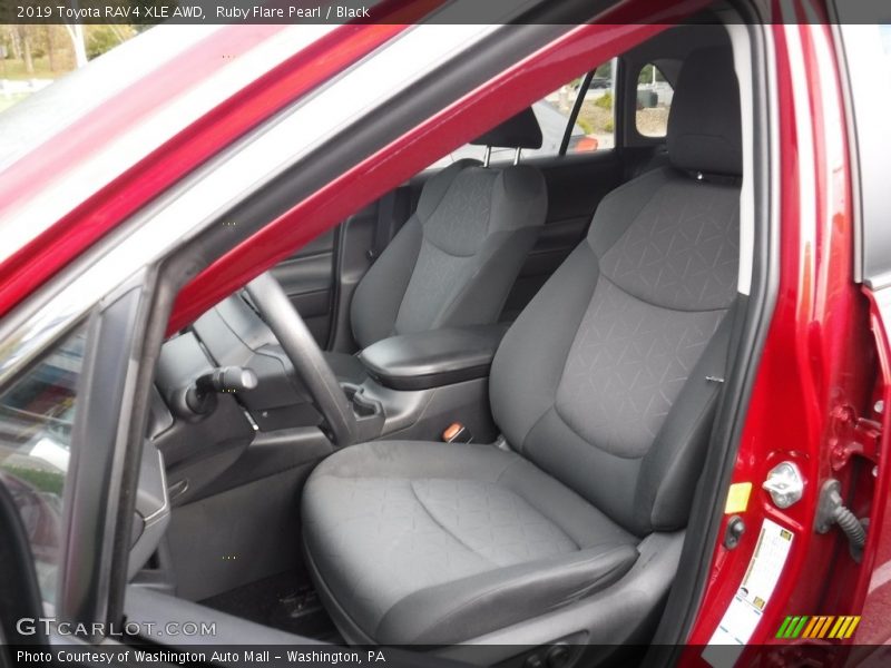 Ruby Flare Pearl / Black 2019 Toyota RAV4 XLE AWD