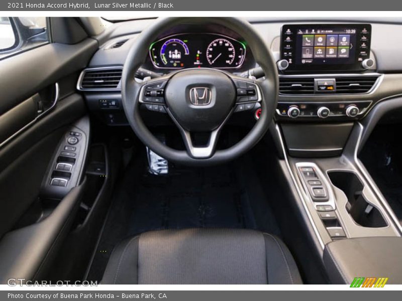 Controls of 2021 Accord Hybrid