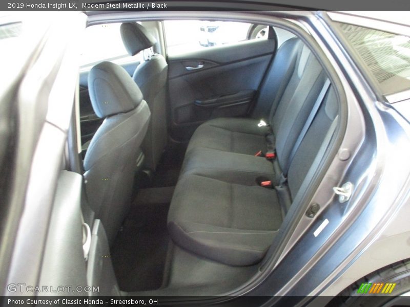 Modern Steel Metallic / Black 2019 Honda Insight LX