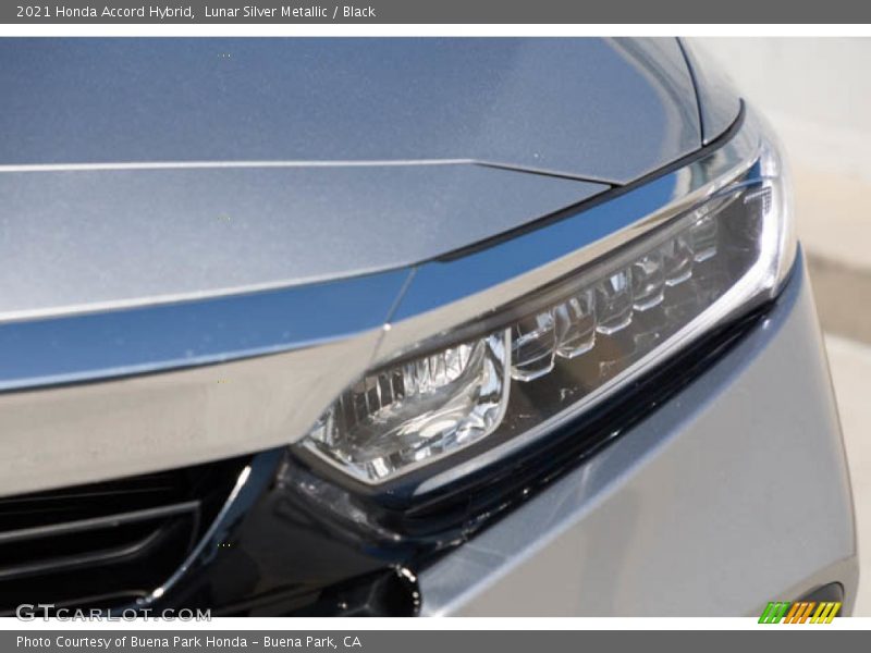 Lunar Silver Metallic / Black 2021 Honda Accord Hybrid