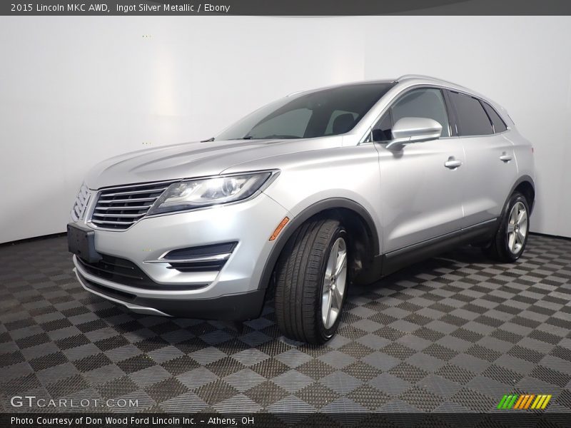 Ingot Silver Metallic / Ebony 2015 Lincoln MKC AWD