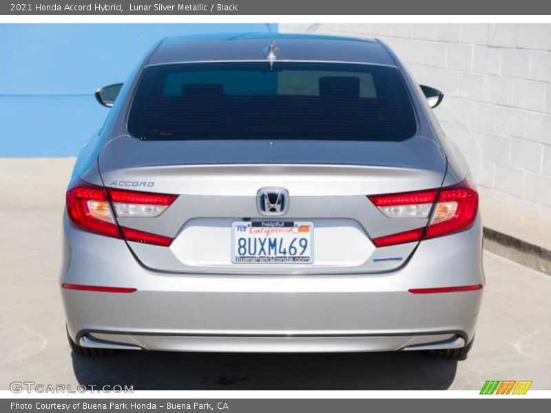 Lunar Silver Metallic / Black 2021 Honda Accord Hybrid