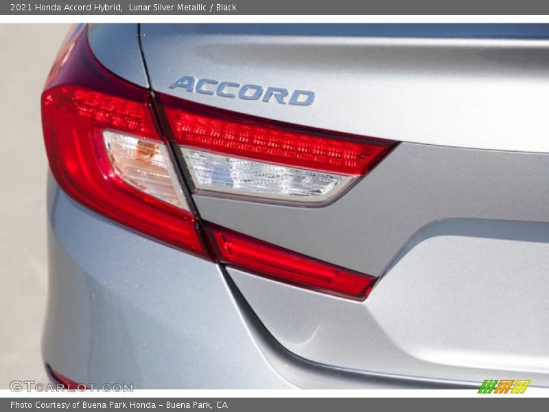 Lunar Silver Metallic / Black 2021 Honda Accord Hybrid